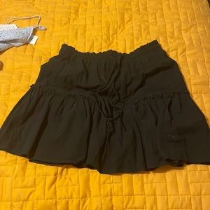 Black oversized Skirt